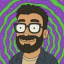 cartoon portrait of yash gandhe